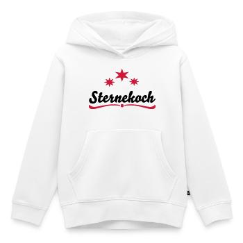 Kochschürze Sternekoch - Kinder Premium Organic Hoodie - Weiß - Vorne - AI Model Kid Female (0cm)