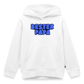 Bester Papa - Kinder Premium Organic Hoodie - Weiß - Vorne - AI Model Kid Female (0cm)