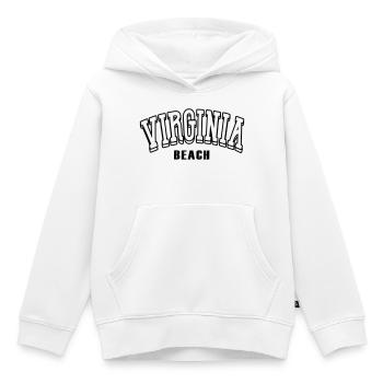 virginia shirt - Kinder Premium Organic Hoodie - Weiß - Vorne - AI Model Kid Female (0cm)
