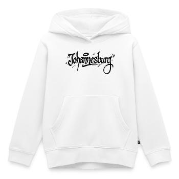 Johannesburg - Kinder Premium Organic Hoodie - Weiß - Vorne - AI Model Kid Female (0cm)