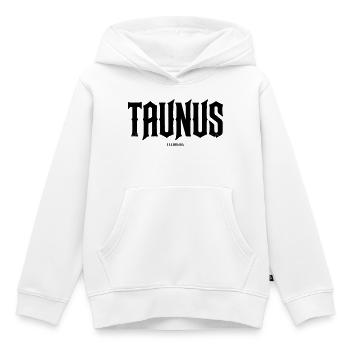 "Taunus - Feldberg" - Kinder Premium Organic Hoodie - Weiß - Vorne - AI Model Kid Female (0cm)