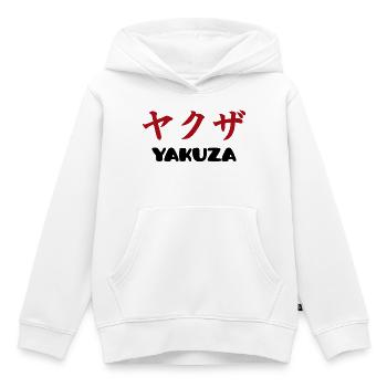 Yakuza - Kinder Premium Organic Hoodie - Weiß - Vorne - AI Model Kid Female (0cm)