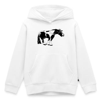funny Tinker, Tinker Spot, Gipsy Horse - Kids Premium Organic Hoodie - white - Front - AI Model Kid Female (0cm)