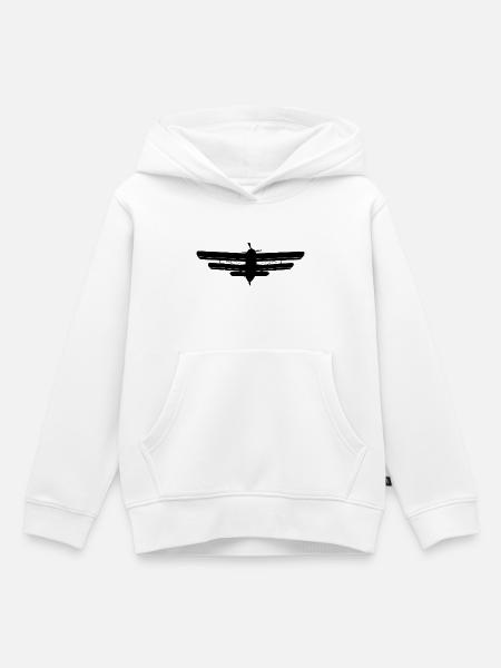 An-2 - Kinder Premium Organic Hoodie - Weiß