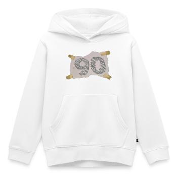 Geburtstag - 90 Jahre - Merkzettel - Kinder Premium Organic Hoodie - Weiß - Vorne - AI Model Kid Female (0cm)
