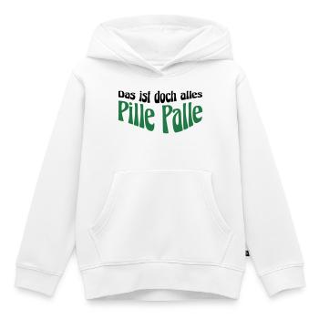 Pille Palle - Kinder Premium Organic Hoodie - Weiß - Vorne - AI Model Kid Female (0cm)