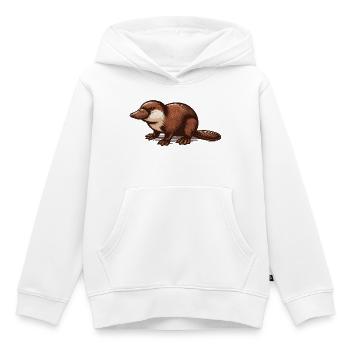 Schnabeltier - Kinder Premium Organic Hoodie - Weiß - Vorne - AI Model Kid Female (0cm)