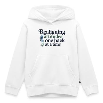 Chiropractor Spines Are My Specialty Professional  - Kids Premium Organic Hoodie - white - Front - AI Model Kid Female (0cm)