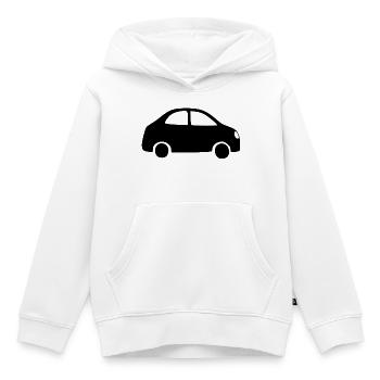 Car Driver's License Gift - Kids Premium Organic Hoodie - white - Front - AI Model Kid Female (0cm)