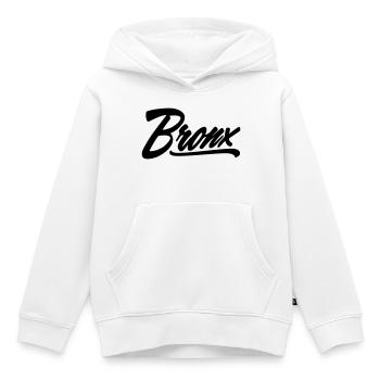 Bronx Shirt - Kids Premium Organic Hoodie - white - Front - AI Model Kid Female (0cm)