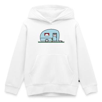 FEIERTAG. FROHE FEIERTAGE. GELIEBTE. MEISTER. LEHRER - Kinder Premium Organic Hoodie - Weiß - Vorne - AI Model Kid Female (0cm)