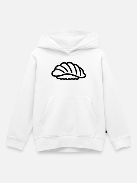 Sushi - Kinder Premium Organic Hoodie - Weiß