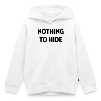 Revolution / Frieden / Menschen / Reise / Grün / - Kinder Premium Organic Hoodie - Weiß - Vorne - AI Model Kid Female (0cm)