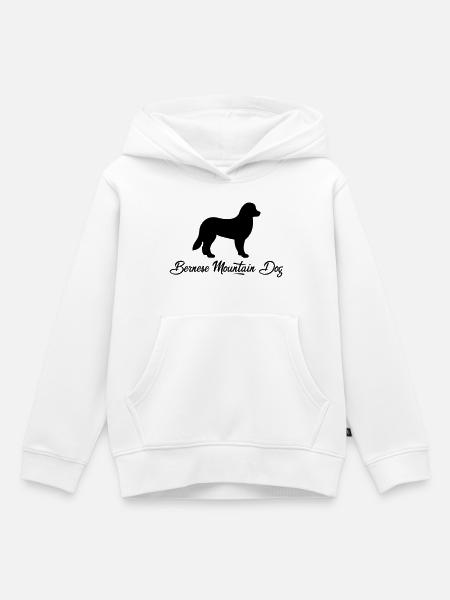 Berner Sennenhund - Kinder Premium Organic Hoodie - Weiß