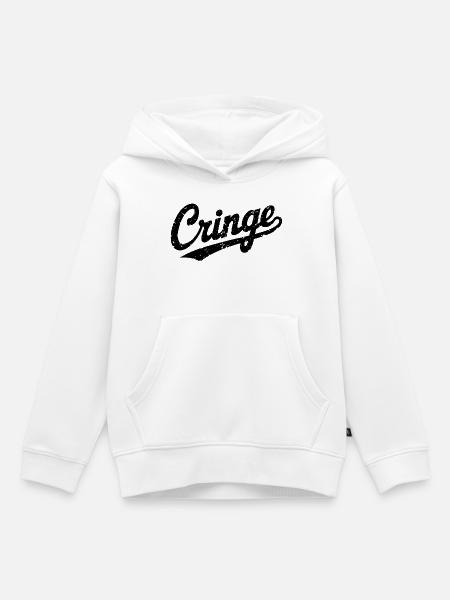 Spruch - Kinder Premium Organic Hoodie - Weiß