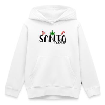 Weihnachtsbaum Zuckerstange Advent - Kinder Premium Organic Hoodie - Weiß - Vorne - AI Model Kid Female (0cm)