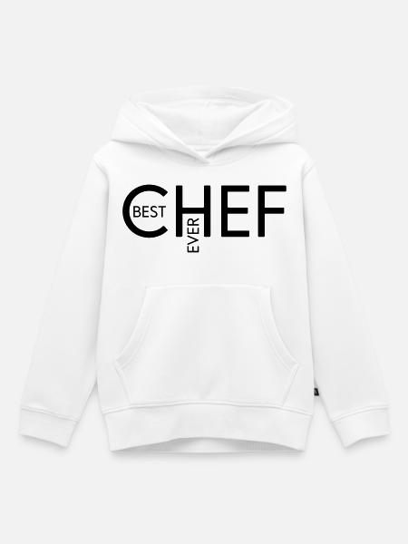 Geschenke für Männer - Kinder Premium Organic Hoodie - Weiß
