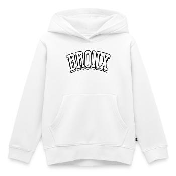 Bronx Shirt - Kids Premium Organic Hoodie - white - Front - AI Model Kid Female (0cm)