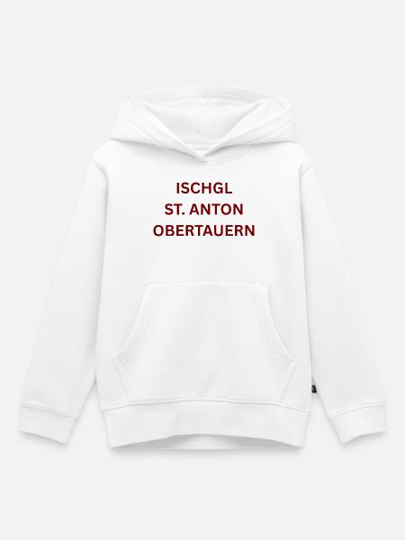 APRS_SKI_20260205_160639_0001 - Kinder Premium Organic Hoodie - Weiß