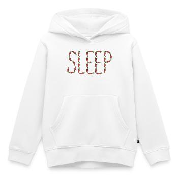 Chilischot-Schlaf - Kinder Premium Organic Hoodie - Weiß - Vorne - AI Model Kid Female (0cm)
