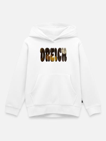 Dreich - Kinder Premium Organic Hoodie - Weiß