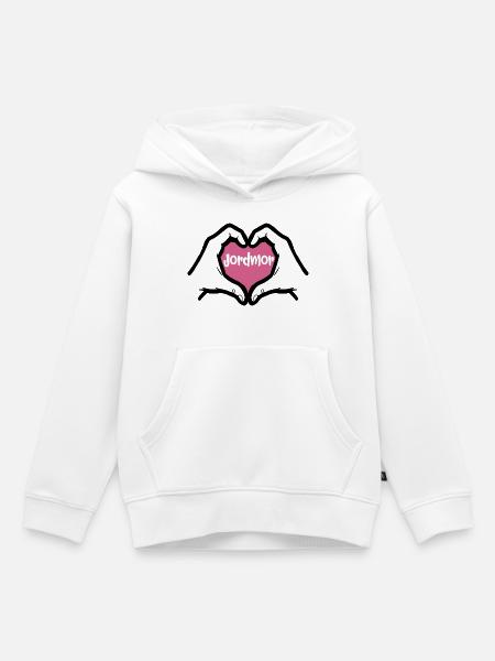 Norwegische Hebamme - Kinder Premium Organic Hoodie - Weiß