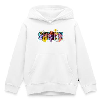 Blaue Quelle - Kinder Premium Organic Hoodie - Weiß - Vorne - AI Model Kid Female (0cm)