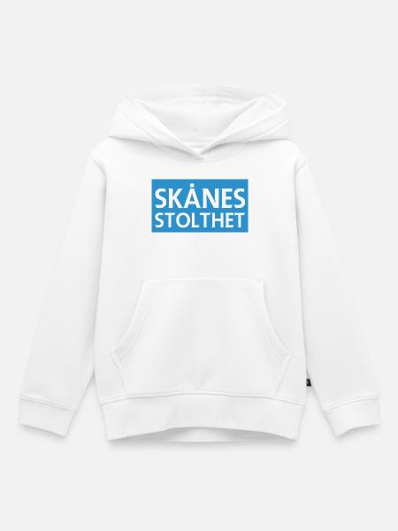 Skåne Pride Illustration - Kinder Premium Organic Hoodie - Weiß
