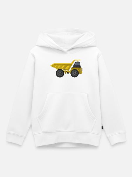 Kipper - Kinder Premium Organic Hoodie - Weiß