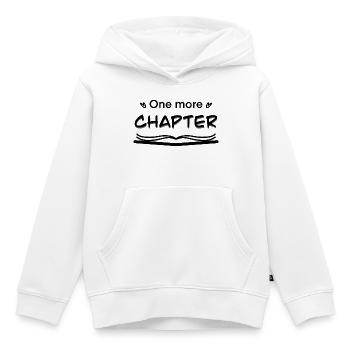 Kapitel Schriftzug Graffiti Brush - Kinder Premium Organic Hoodie - Weiß - Vorne - AI Model Kid Female (0cm)