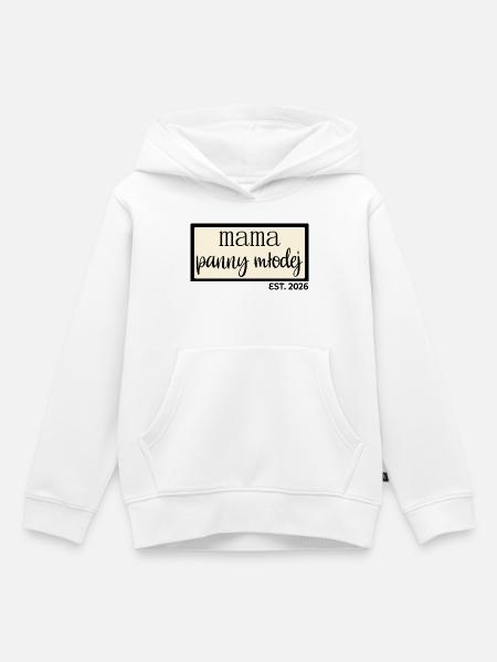 Mutter der Braut 2026 - Kinder Premium Organic Hoodie - Weiß