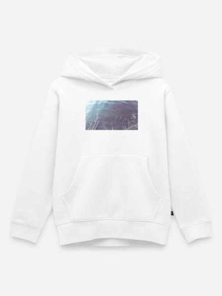 Fahrradwasser - Kinder Premium Organic Hoodie - Weiß