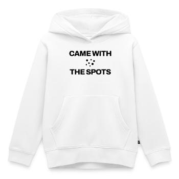 Dalmatiner - Came With The Spots - Hundeliebe - Kinder Premium Organic Hoodie - Weiß - Vorne - AI Model Kid Female (0cm)