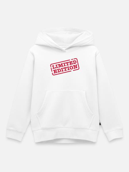 limited edition - Kinder Premium Organic Hoodie - Weiß