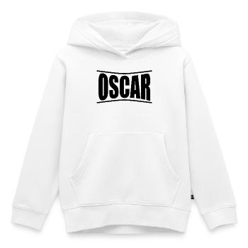 Oscar T-Shirt T-Shirt Geschenkidee - Kinder Premium Organic Hoodie - Weiß - Vorne - AI Model Kid Female (0cm)