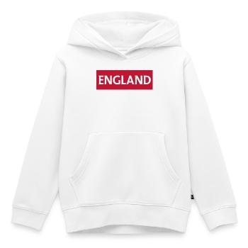 England London Stadtbild Illustration - Kinder Premium Organic Hoodie - Weiß - Vorne - AI Model Kid Female (0cm)