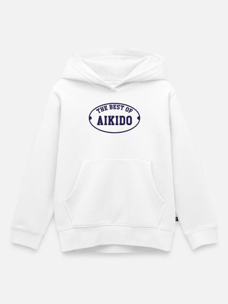 Aikido – Kampfsport – Aikido - Kinder Premium Organic Hoodie - Weiß