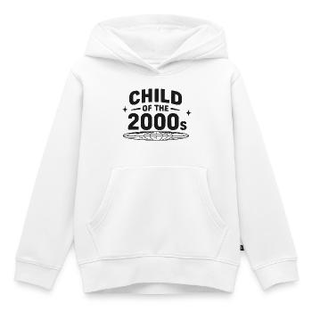 Kind der 2000er Jahre - Kinder Premium Organic Hoodie - Weiß - Vorne - AI Model Kid Female (0cm)