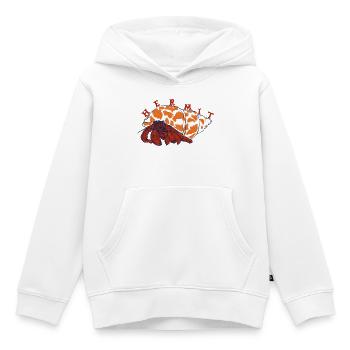 Einsiedlerkrebs - Kinder Premium Organic Hoodie - Weiß - Vorne - AI Model Kid Female (0cm)