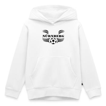 Nürnberg , Fußball , Leidenschaft (25) - Kinder Premium Organic Hoodie - Weiß - Vorne - AI Model Kid Female (0cm)