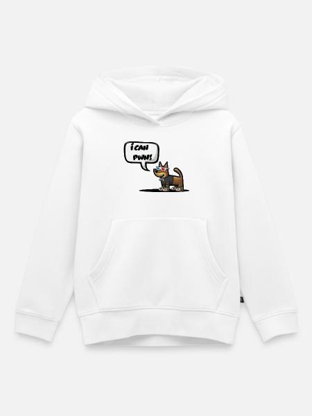 ICH KANN PWN! - Kinder Premium Organic Hoodie - Weiß
