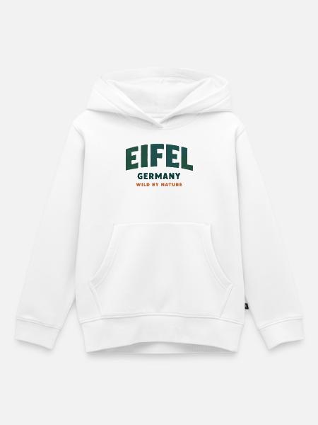 Eifel Wild By Nature - Kinder Premium Organic Hoodie - Weiß
