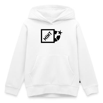 Mint - Kinder Premium Organic Hoodie - Weiß - Vorne - AI Model Kid Female (0cm)