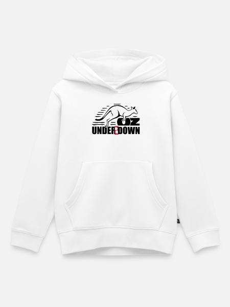 down under - Kinder Premium Organic Hoodie - Weiß