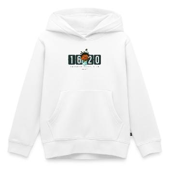 1620 Logo standard - Kinder Premium Organic Hoodie - Weiß - Vorne - AI Model Kid Female (0cm)