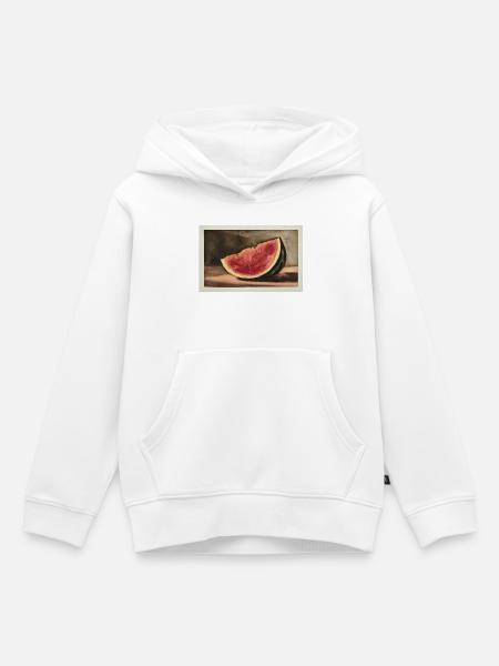 Der Keil - Kinder Premium Organic Hoodie - Weiß
