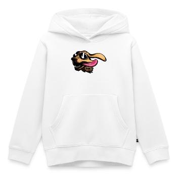 Hund Hunde - Kinder Premium Organic Hoodie - Weiß - Vorne - AI Model Kid Female (0cm)