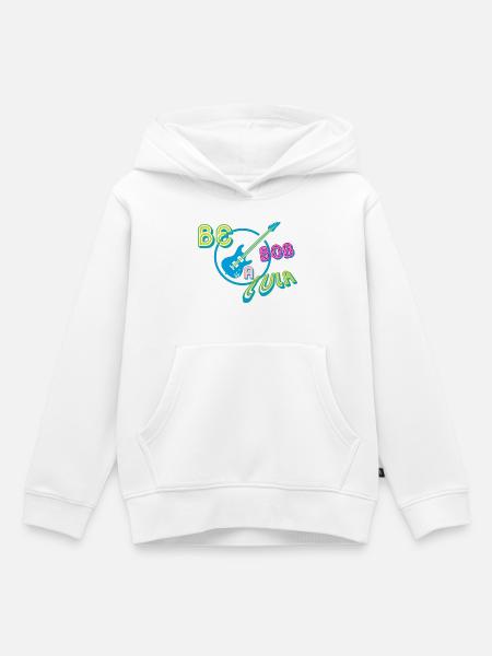 Sei Bob a lula - Kinder Premium Organic Hoodie - Weiß