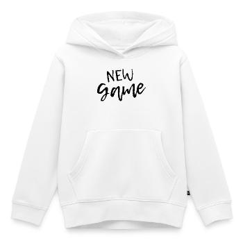 Neues Spiel - Originelles Geschenk für Gamer - Kinder Premium Organic Hoodie - Weiß - Vorne - AI Model Kid Female (0cm)