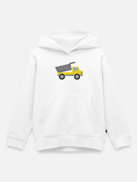 Kipper - Kinder Premium Organic Hoodie - Weiß